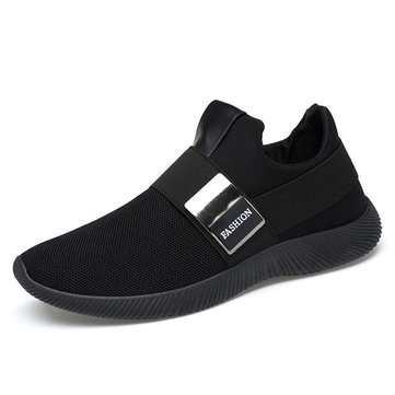 HommesConfortableElasticBandeSlipOn Casual Athlétique Chaussures