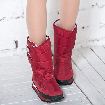 Nous taille 6-12 doublure en laine artificielle crochet & boucle imperméable cheville bottes