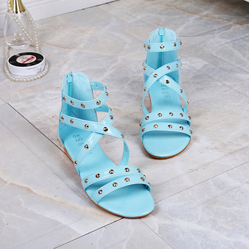 Les femmes été flats glissement de la mode sur la plage doux confortable casual chaussures sandales