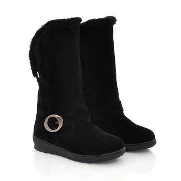 Les femmes hiver garder coton casual bottes court de neige en plein air chaud