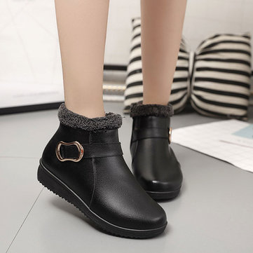 Nous taille 5-10 hiver femmes doublure en fourrure garder chaude extérieure bottes de neige occasionnels