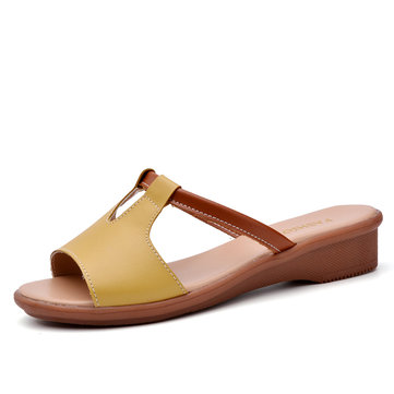 Femmes été peep toe chics sandales compensées strappy chaussures de plage