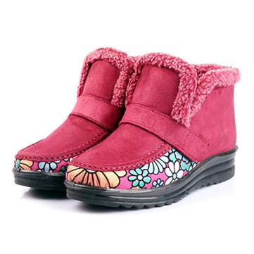 Chaussures&nbsp;en&nbsp;coton&nbsp;à&nbsp;la&nbsp;fourrure en fourrure en fourrure Gardez les bottes courtes chaudes d'hiver