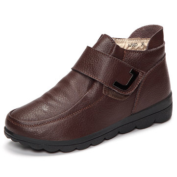 Bottes plates bottes courtes magie baton hiver coton cheville anti-dérapant