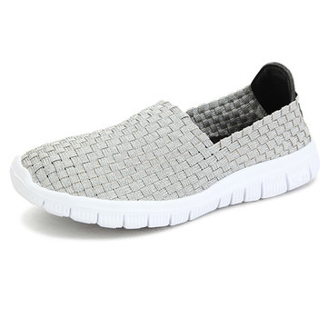 Femmes chaussures de sport chaussures de marche respirant tricot chaussures de sport