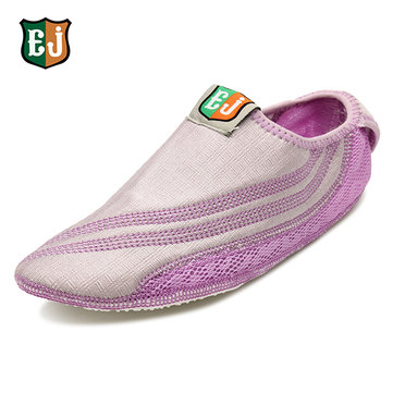 Les femmes ej deux voies crochet portant la mode boucle de plein air Yoga danse ballet plates chaussures de sport occasionnels