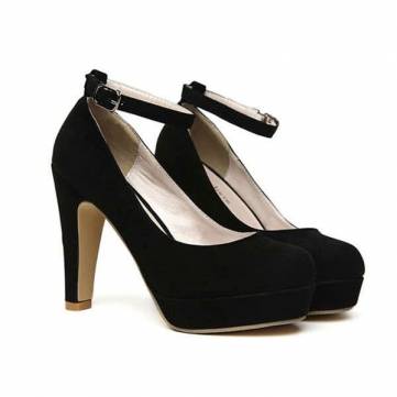 sexy plateforme boucle les femmes de chaussures de bureau& 