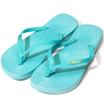 Loisirs plage plat tongs clips pantoufles orteil string de femmes& 