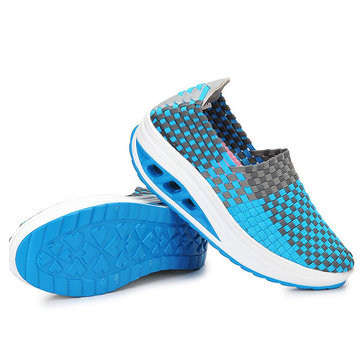 Main Tricot femme chaussures casual chaussures minceur de perte de poids