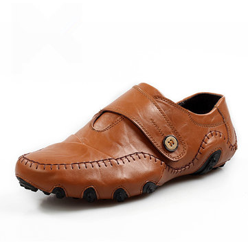 Hommes Chaussures en cuir souple en cuir souple et respirant