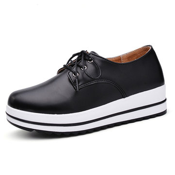 Lacent talons plateforme espadrilles bout rond chaussures à semelle souple