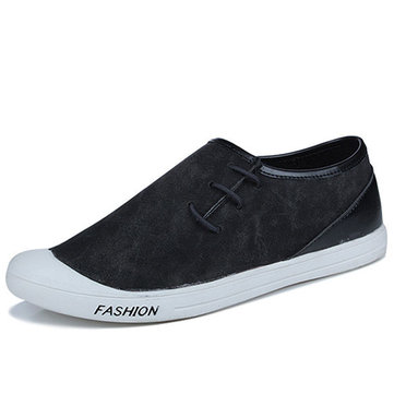 Hommes& Coupe& à& la& main& respirante Casual Leather Flats