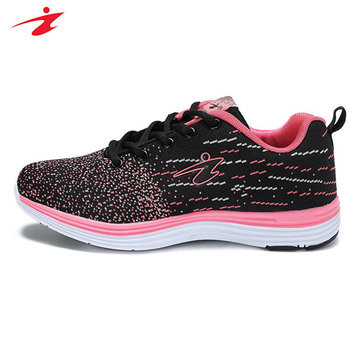 Delocrd grande taille unisexe de course de sport de la dentelle douce jusqu'occasionnels non-glissement de plein air chaussures de sport