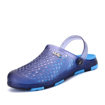 Hommes Antiskid Hollow Out Sandales Respirant Slip-on chaussons de plage