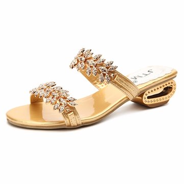 Femmes été sandales de plage bracelet en métal sandales plateforme chaussures pantoufle respirante