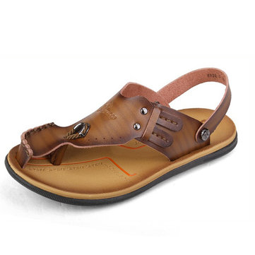 Men& Casual& Sandals& Cool& Slippers& Chaussures de plage